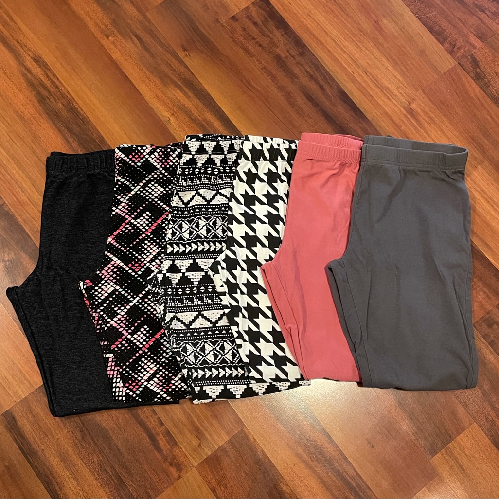 6 Pair Legging Bundle